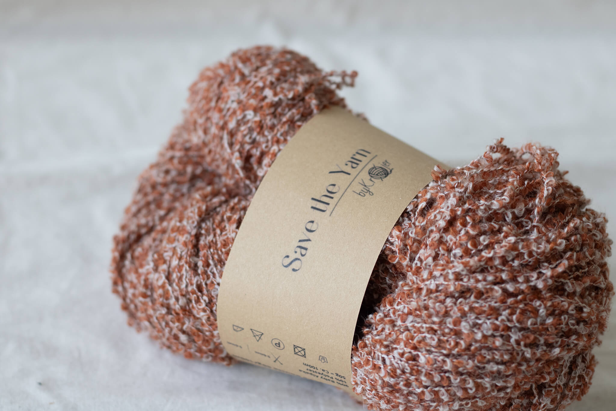 230g Alpaka Boucle 50g/100m – Bild 2